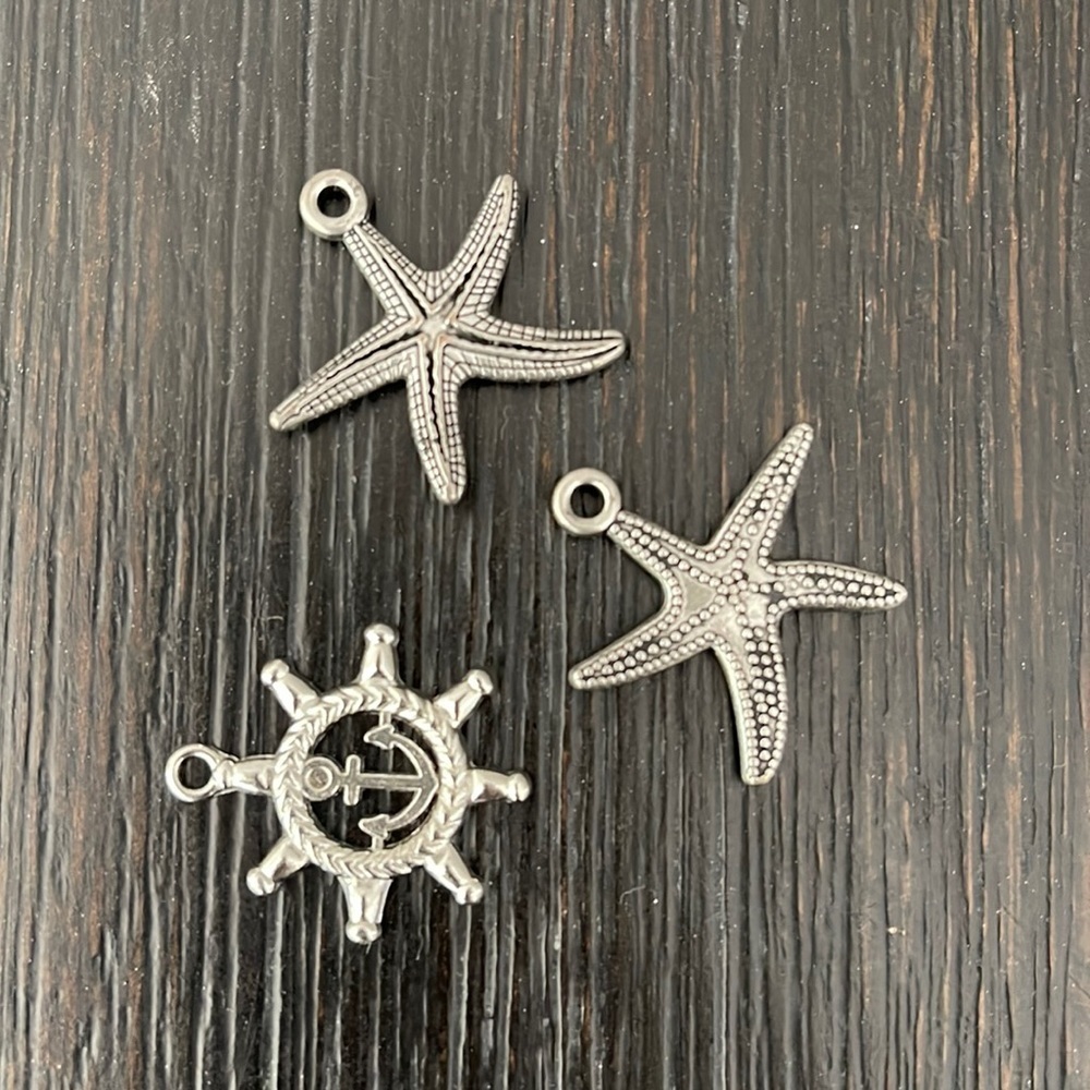Starfish & Anchor Charms